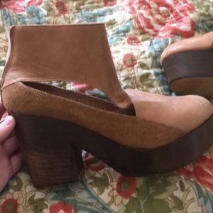 Free People Clog Heel Bootie